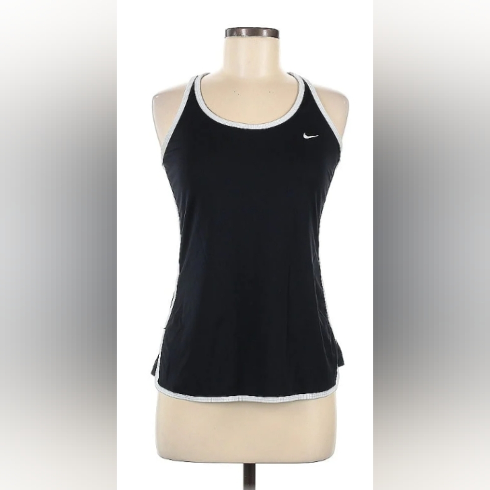 Nike Black Athletic Tank Top Size L